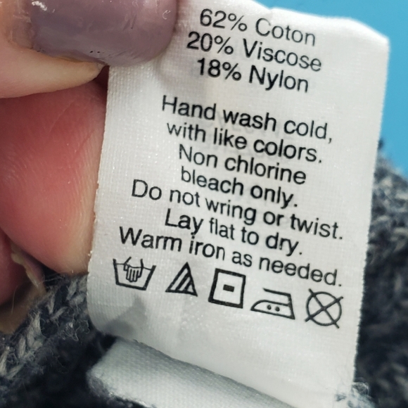 Madewell grey heathered sweater S - Picture 5 of 10